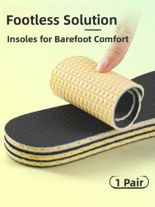 XIANZHAO | Ultra-Thin Latex Shoe Insoles Comfortable Soft Bottom Breathable For Men And Women Summer Single Shoes Non-Stick Glue