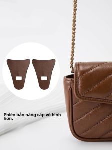 Phụ Kiện Bảo Vệ Viền Khóa  Marmont Mini Chống Mài Mòn Phụ Kiện Túi Xách Bằng Da PU Có Khóa Kéo Và Dây Đeo Vai