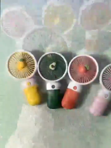 FSHL0603 Kipas Angin Genggam Mini Portable Motif Buah Mini Fan Kipas Lipat Portable