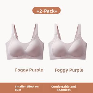 Miiow | Wireless Seamless Bra Soft Support Anti-Sagging Thin Design For Big Breasts To Appear Small Prevent Side Fatigue Slimming Effect