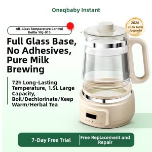 OneQbaby | Thermal Glass Bottle Warmer for Infant Feeding