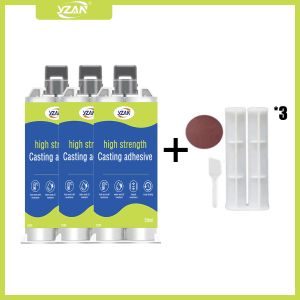 High-viscosity AB adhesive casting adhesive high-temperature resistant casting repair adhesive metal repair adhesive—liquid welding filler