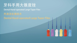 Nha khoa màu xanh endodontic tay sử dụng tập tin Nickel Titainium nha khoa cụ