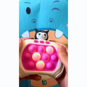 [Kuromi Console Game] Electronic Game Cute Response Sensory Skills | Permainan Konsol Kuromi | 库咯米按按乐 触摸 反应训练