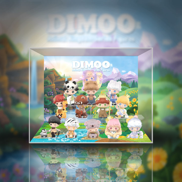 PopMart Pop Mart Dimoo Animal Kingdom Series Blind Box Special Hand ...