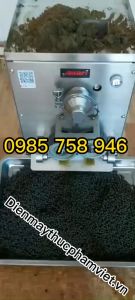 Máy làm viên trân châu trà sữa . Máy vo viên thuốc đông y 2 đầu ra sợi