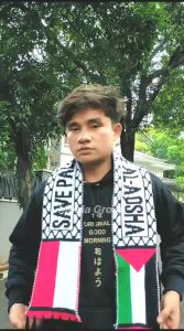 Syal Rajut Save Palestina Al-Aqsha Digital / Mesjid Al-AQSHA Scarf Termurah !!