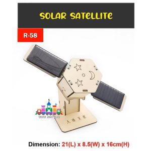 DIY Kit Projek Model Eksperimen kayu Sekolah rendah Kanak Kanak Vince Station Project STEM RBT