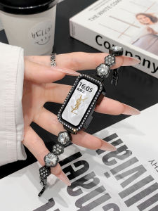 Uhada Fashion Metal Feeling Bracelet Strap for Huawei Watch Smartwatch Band Womens Luxury Diamond Embedded Star Ray Chain