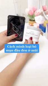 Hộp miếng dán mụn Ciracle đẩy mụn đầu đen sợi bã nhờn Good Bye Blackhead Cotton Mask 20 miếng