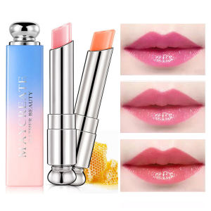 Carrot Color Changing Lipstick Womens Moisturizing Hydrating Non-Stick Cup Long Lasting Color Lipstick Lip Balm Lip Color