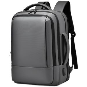 QINNXER | Expandable Large Capacity Laptop Backpack 15.6/17 Inches Water-Resistant Shockproof