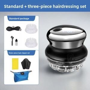 MONLEYTA | Automatic Self-Service Hair Clipper Mens Buzz Cut Multifunctional Lazy Bald Head Special Tool Fast Charging Universal Voltage