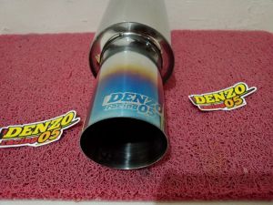Knalpot mobil HKS Denzoracing suara Bass Keringall Mobil/Vios/Brio/Avanza/Jazz/Ayla/Agya/Grandmax/mazda/Pajero/Inova/Fortuner