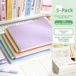 BAIZHI | College Student Exam Prep Horizontal Ruled Grid Notebook B5 Thick