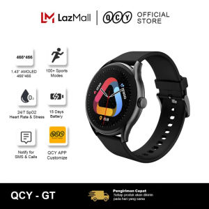Zentronix Group QCY GT Bluetooth Call Smartwatch 2.02 Full Touch Screen Fitness Tracker for 100 Sport Moment Health Monitor Smartwatch