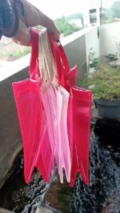 TOTE BAG MIKA KOREA WARNA UK 25X10X20 HAMPERS MINI SIZE HAND BAGMIKA TAS SOUVENIR TAS TOTEBAG TAS KOSMETIK MIKA TEBAL