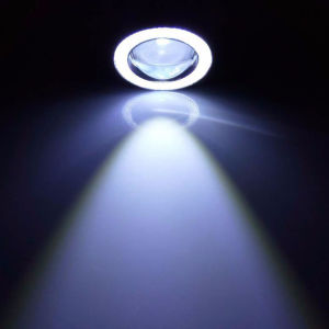 2.5inch Angel Eyes Halo Ring 12v Auto Modified Car LED Fog Light Headlight Bulb projector led COB Auto DRL for lada off road