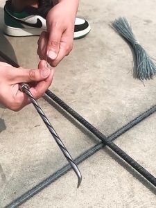 27Cm Alat Pengikat Kawat Bendrat / Alat Pengikat Kawat Beton / Steel Bar Wire Hook