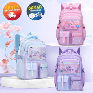 KENZY - BK199: Tas Sekolah Anak Praktis & Ergonomis