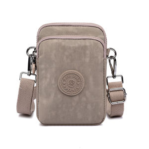 Mini Lightweight Nylon Crossbody Bag for Women Fashionable Phone Purse Coin Key Holder Versatile Single Shoulder Summer Bag