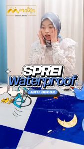 Monalisa Waterproof Sprei Uk 120 x 200 x 20 - Motif Karakter / Abstrak New Collection (PART 2)