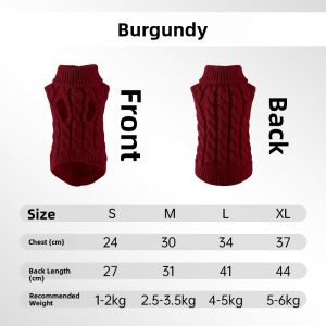 VOA | British Style High-end Winter Dog Sweater