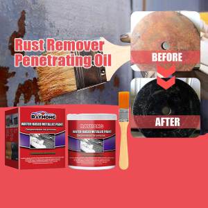 100g Car Rust Remover Penetrating Oil Auto Anti-rust Paste Water-based Metal Paint Rust Remover