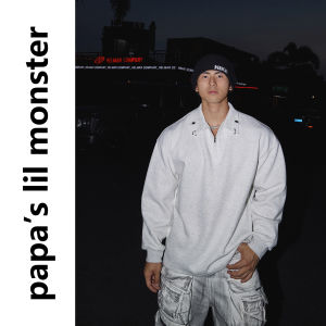 Áo Khoác Hoodie Phong Cách Biker Mỹ Có Khóa Kéo và Khóa Kim Loại Thu Đông