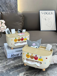 Silver Delight Tissue Box Multi-Functional Remote Control Storage Home Living Room Coffee Table Restaurant Simple Luxury Design