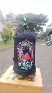 KERODONG FULL PRINTING SANGKAR LOVEBIRD - KONIN V1