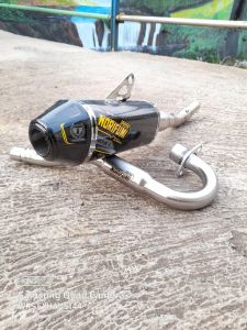 Knalpot Norifumi Rocket 4 karbon pnp KLX BF EXTREM DTRACKER (150230250300) CRF150L