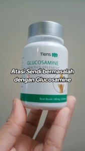 Glucosamine Joint & Bone Supplement (Glucosamine and Chondroitin) for Osteoarthritis and Knee/Bone Pain – Tianshi Tiens (100% Original KKM Approved)
