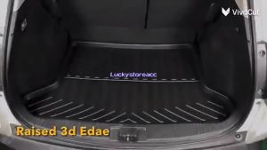 Perodua MYVI ALZA AXIA BEZZA ATIVA ARUZ VIVA Custom Fit OEM Car Accessories Rear Boot Tray Luggage Cargo Trunk Tray 后备箱车尾垫