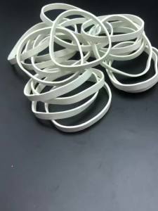 Bộ 100 Dây Cao Su Trắng Độ Đàn Hồi Cao Cho Nhà Bếp Văn Phòng Xưởng Kho Đồ Văn Phòng Phẩm Đàn Hồi Độ Đàn Hồi Cao