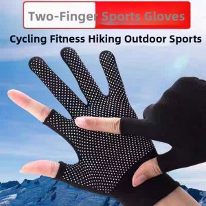 Breathable Anti-slip Sun Protection Fingerless Gloves