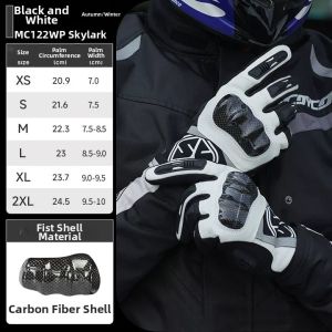 Scoyco | Breathable Carbon Fiber Motorcycle Riding Gloves For All Seasons
