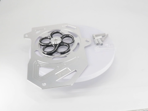 Motorcycle Modification Suitable for CLICK/VARIO/PCX/ADV160 Water Tank Mesh With Rotating Fan For Heat Dissipation