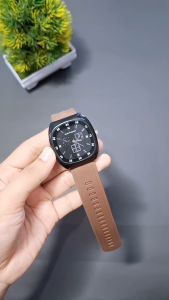 Jam Tangan Wanita Elegan 08 Strap Silikon Desain Mewah Quartz Analog Modis Stylish Kekinian