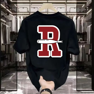 Áo Thun Nam Cotton Nguyên Chất in Họa Tiết Mùa Hè Dáng Rộng Cổ Tròn Tay Ngắn Thời Trang Đường Phố Thương Hiệu Hợp Thời Trang