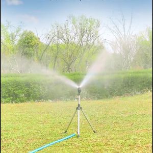 หัวสปริงเกอร์ แบบยืดหด ฉีดน้ำระยะไกล หมุนอัตโนมัติ 360 ° รดน้ำ น้ำแรง น้ำพูด พื้นที่ขนาดใหญ่ สปริงเกอร์ชนิดหนังสือ สำหรับสวนในพลาย ใช้งานประสบการณ์