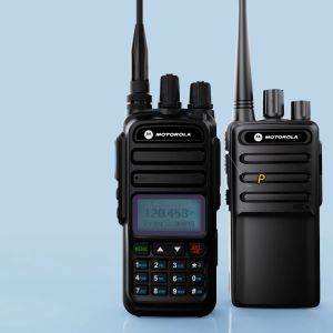 Motorola Walkie Talkie 370s 15W รุ่นเครื่องส่งรับวิทยุ 2 ช่องกลาง VHF/UHF 199 ช่องกลาง ฟรี
