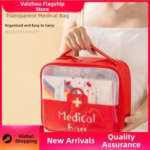 QUEZHOU | Portable Waterproof Medical Bag PVC Medicine Storage Kit
