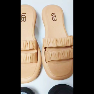 Sandal Slop Jelly Gelembung Ban 2 Kerut LCR 3316-1 36-41