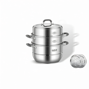 HUAJIDA | True 304 Stainless Steel Thickened Steamer