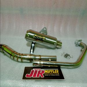 Knalpot racing Dpj gp1 Vixion satria fu jupiter mx verza R15 mx king sonic supra gtr cb 150r cbr 150r gsx r150 xabre byson mega pro tiger Mt 15 cs1