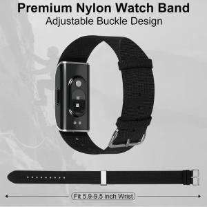 Non-slip Replacement Strap Replacement Nylon Strap for Hume Health Band Soft Adjustable Sports Wristband Breathable Fitness