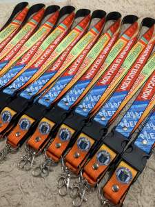 School ID Lanyard for Teachers and Students (1-Inch Width)