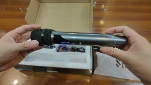 SHALANRA GE288 Micro Không Dây Chuyên Nghiệp UHF - Micro Cầm Tay Dynamic - Pin Sạc - Dành Cho Karaoke