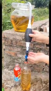 Car Fuel Gas Hand Primer Manual Pump Fuel Line Pump Fuel Pumps Car Tool Transfer Primer